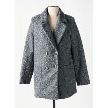 MULTIPLES - Manteau court gris en polyester - Femme - Taille 52 - Modz