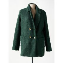 MULTIPLES - Manteau court vert en polyester - Femme - Taille 52 - Modz
