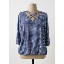 MULTIPLES - Blouse bleu en polyester - Femme - Taille 46 - Modz