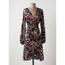 MUTIPLES - Robe mi-longue noir en polyester - Femme - Taille 38 - Modz