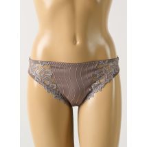 PRIMA DONNA - Culotte marron en polyamide - Femme - Taille 40 - Modz