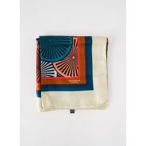 POCHETTE SQUARE - Foulard marron en soie - Femme - Taille TU - Modz