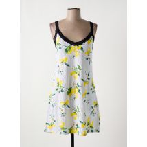 MASSANA - Nuisette/combinette blanc en coton - Femme - Taille 40 - Modz