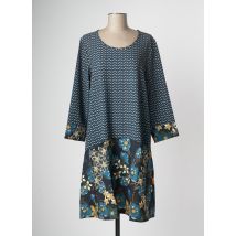 G!OZE - Robe mi-longue bleu en polyester - Femme - Taille 42 - Modz