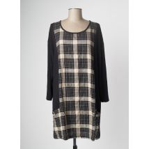G!OZE - Robe courte noir en coton - Femme - Taille 42 - Modz