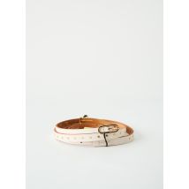 HERBERT FRÈRE ET SOEUR - Ceinture beige en cuir - Femme - Taille 40 - Modz