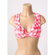 FREYA - Haut de maillot de bain rose en nylon - Femme - Taille 80E - Modz