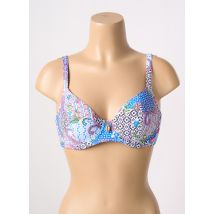 FREYA - Haut de maillot de bain bleu en nylon - Femme - Taille 80F - Modz