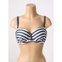 PRIMA DONNA - Haut de maillot de bain bleu en polyester - Femme - Taille 90E - Modz
