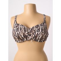 ELOMI - Haut de maillot de bain beige en nylon - Femme - Taille 100H - Modz