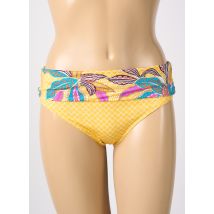 ROSA FAIA - Bas de maillot de bain jaune en polyamide - Femme - Taille 38 - Modz