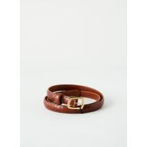 HERBERT FRÈRE ET SOEUR - Ceinture marron en cuir - Femme - Taille 40 - Modz