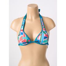 ROSA FAIA - Haut de maillot de bain bleu en polyamide - Femme - Taille 34 - Modz