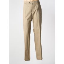 LUIGI MORINI - Pantalon droit beige en coton - Homme - Taille 58 - Modz