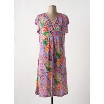 TINTA - Robe mi-longue rose en polyester - Femme - Taille 42 - Modz