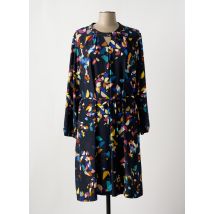 GRIFFON - Robe mi-longue noir en polyester - Femme - Taille 52 - Modz