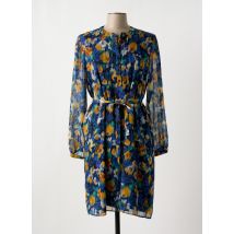 JULIE GUERLANDE - Robe mi-longue bleu en polyester - Femme - Taille 48 - Modz