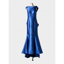 MARFIL - Robe longue bleu en polyester - Femme - Taille 40 - Modz