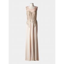 FRANCE MODE - Robe longue beige en polyester - Femme - Taille 38 - Modz
