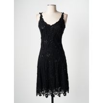 DONA CARLOTA - Robe mi-longue noir en viscose - Femme - Taille 38 - Modz