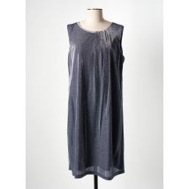 FRANK LYMAN - Robe mi-longue bleu en nylon - Femme - Taille 40 - Modz