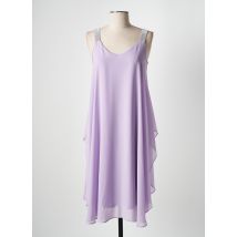 FRANK LYMAN - Robe mi-longue violet en polyester - Femme - Taille 38 - Modz