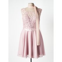 FRANCE MODE - Robe mi-longue rose en polyester - Femme - Taille 40 - Modz