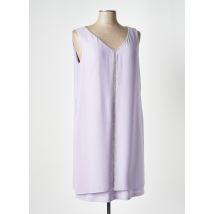 FRANK LYMAN - Robe mi-longue violet en polyester - Femme - Taille 42 - Modz