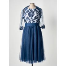 MARFIL - Robe mi-longue bleu en polyester - Femme - Taille 46 - Modz