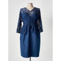 MARFIL - Robe mi-longue bleu en polyester - Femme - Taille 48 - Modz