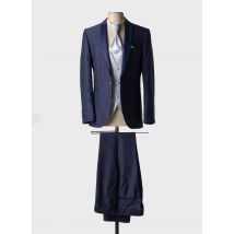 ADIMO - Costume de cérémonie bleu en viscose - Homme - Taille TU - Modz