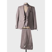 WILVORST - Costume de cérémonie beige en laine - Homme - Taille TU - Modz