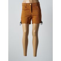 PAUL BRIAL - Short orange en coton - Femme - Taille 36 - Modz