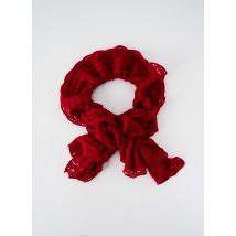 TELMAIL - Echarpe rouge en acrylique - Femme - Taille TU - Modz
