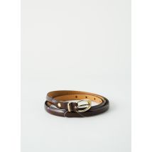 JUSTE TAILLE - Ceinture marron en cuir - Femme - Taille 60 - Modz