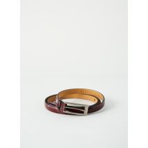 JUSTE TAILLE - Ceinture rouge en cuir - Femme - Taille 60 - Modz