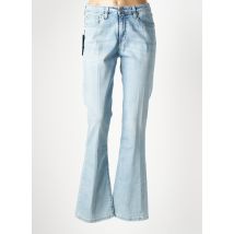 DENIM STUDIO - Jean coupe flare bleu en coton - Femme - Taille W27 - Modz