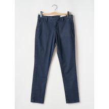 BA&SH - Pantalon chino bleu en coton - Femme - Taille 34 - Modz