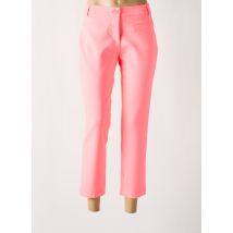 MODETROTTER - Pantalon 7/8 rose en polyester - Femme - Taille 38 - Modz