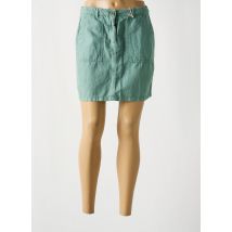 HARTFORD - Jupe courte vert en coton - Femme - Taille 38 - Modz