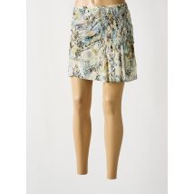 IRO - Jupe courte beige en coton - Femme - Taille 36 - Modz