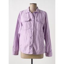 HARTFORD - Veste casual violet en coton - Femme - Taille 34 - Modz