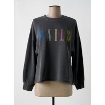 RAILS - Sweat-shirt gris en coton - Femme - Taille 34 - Modz