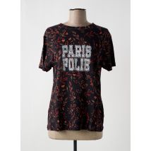 BA&SH - T-shirt noir en lin - Femme - Taille 34 - Modz