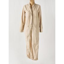 HARTFORD - Combi-pantalon beige en coton - Femme - Taille 34 - Modz