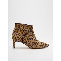 PARALLELE - Bottines/Boots marron en cuir - Femme - Taille 38 - Modz