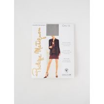 PHILIPPE MATIGNON - Collants gris en polyamide - Femme - Taille 1 - Modz