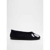 CM CONFORT - Chaussons/Pantoufles noir en textile - Femme - Taille 36 - Modz
