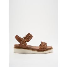 TAMARIS - Sandales/Nu pieds marron en cuir - Femme - Taille 36 - Modz