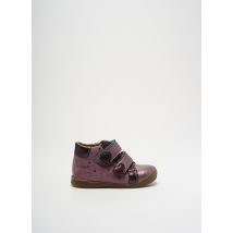 BOPY - Baskets violet en cuir - Fille - Taille 23 - Modz